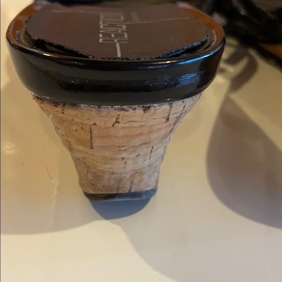 Women’s Kenneth Cole Reaction Black Wedge Sandals - Picture 6 of 10